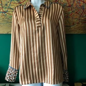 Scotch & Soda pajama style shirt, small